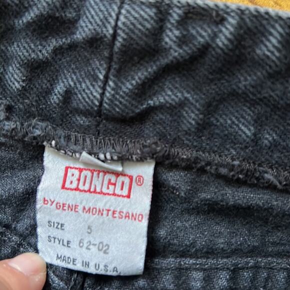 Vintage 90’s BONGO Black High Waisted Button Up Cotton Mom-Jeans - Picture 11 of 11